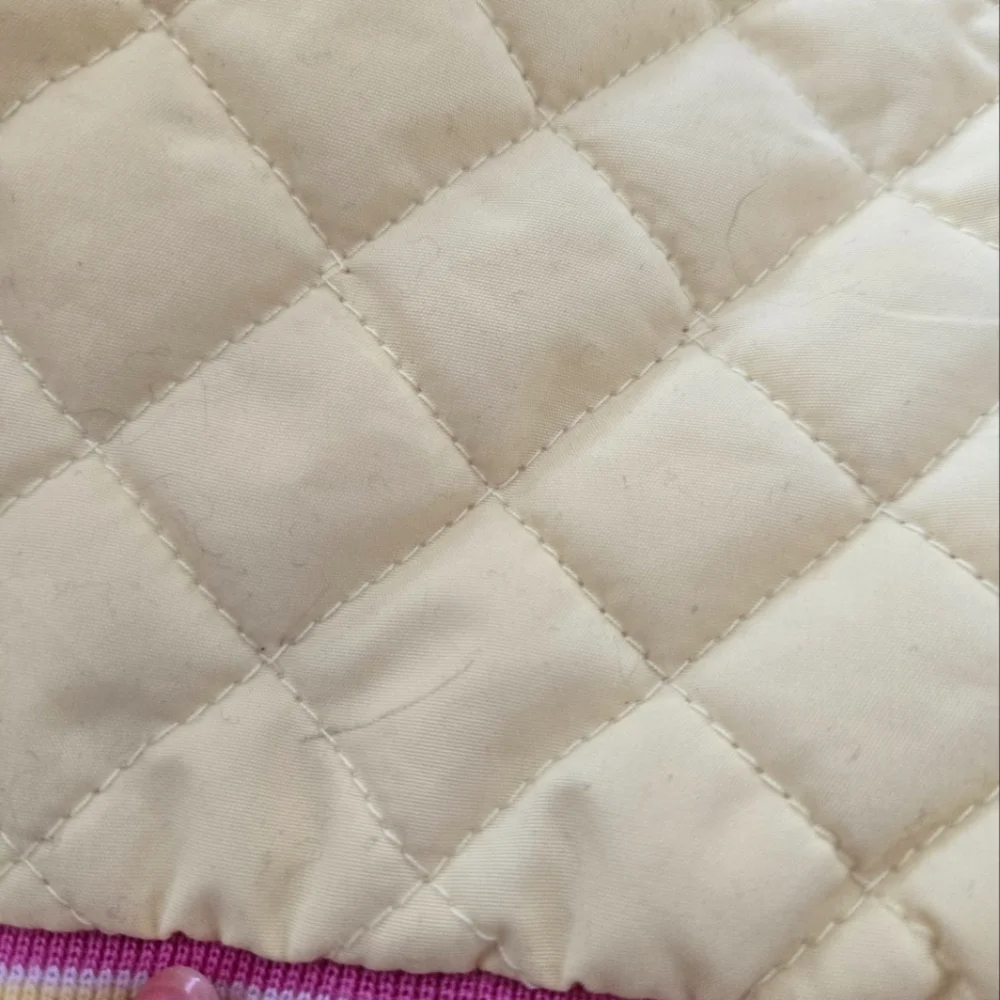 Vintage Y2k Yellow Nick Jr. Dora The Explorer Quilted Vest